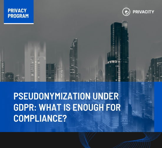 Pseudonymization Under GDPR: What Is Enough for Compliance?